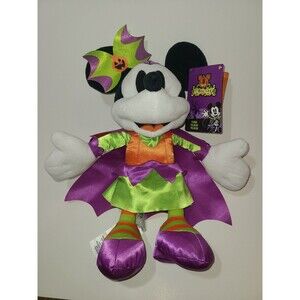 Disney Parks Halloween Minnie Mouse Plush